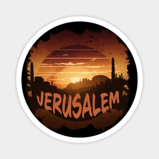 Old city of Jerusalem Magnet